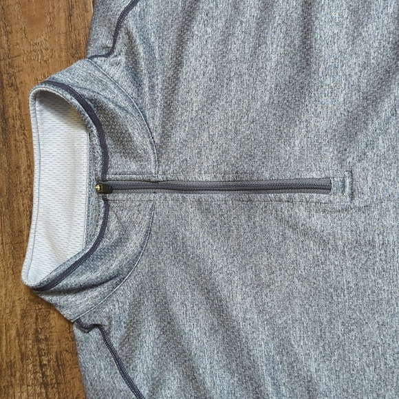 Prana 1/4 Zip Pullover Long Sleeve Size Medium in Heathered Gray - Picture 7 of 10